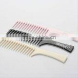 Wholesale Plastic Fashion Factory Direct Sell Wide Tooth Hair Comb 22*4.5cm thumbnail-2