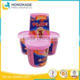 Wholesale Plastic Cup 750Ml PP Cup With Lid, Plastic Dessert Cup With Lid thumbnail-1