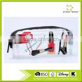 Store More Transparent PVC Rectangle Women's Cosmetic Bag thumbnail-1