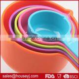 Set of 5pcs Food Grade Plastic Colorful Measuring Cup 30ml 60ml 80ml 125ml 250ml thumbnail-2