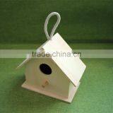 Cheap Small Wooden Bird Houses Arts and Crafts Bird House Wicker Bird Houses With Paulownia thumbnail-2