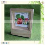 Custom Thick Window Shape Wood Picture Photo Frame thumbnail-1