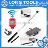 Wholesale Handhold Smartphone Selfie Remote Selfie Stick Good Quality thumbnail-5