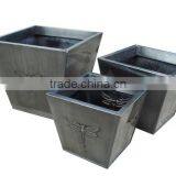 High Quality Best Selling Eco Friendly Zinc Flower Vase From Viet Nam thumbnail-1