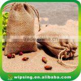 Cheap Organic Jute Drawstring Bag With Logo Printing thumbnail-3