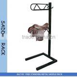 AG7101 Free Standing Metal Saddle Rack thumbnail-1