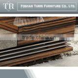 Modern Marble/travertine Top Living Room Coffee Table With Hardware thumbnail-4