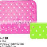 Bathroom Sink Anti-alip PVC Plastic Mat thumbnail-1