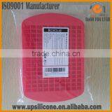 2015 Hot Selling New Design Food Grade 160(10*16 )mini Square Silicone Ice Cube Tray thumbnail-3