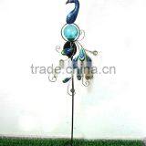 Glass&irol Peacock Solar Stake thumbnail-1