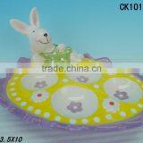Ceramic Egg Plate 101365-P thumbnail-1