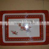 3pcs Melamine Tray With Handle thumbnail-1