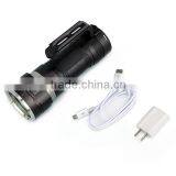 UniqueFire 4000 LM USB Cable Professional Cree Diving Flashlight thumbnail-4