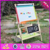 2016 New Design Double-sided Children Wooden Adjustable Drawing Board W12B103 thumbnail-6