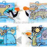 New Born Baby Infant Developmental Soft Animal Cloth Book thumbnail-3