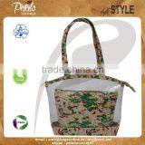 See Through PVC/ PP Laminated Juco Bag With Pouch thumbnail-1