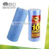 Cheap Good Quality Big Spunlace Nonwoven Fabric Rolls Household Wiping Nonwoven Wipers thumbnail-3