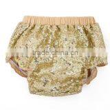 New Design Kids Clothing Both Side Sequin Bloomer Wholesale Baby Outdoor Hot Sequin Diaper Cover thumbnail-1