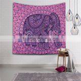 Wholesale Hot Sale Amazon Wall Tapestry Beach Towel Elephant and Starry Sky Digital Print Tapestry thumbnail-3