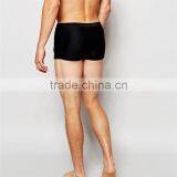 Wholesale Mens Super Short Hipster Swim Shorts In Black thumbnail-3