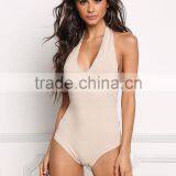 MGOO Custom Made Fashion Bodysuits Plain For Young Girl 2017 New Designs Scoop Neck Sleevless Blouses Tops thumbnail-2