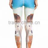 Custom Made Women Full Print Yoga Pants Sport Hot Pant Leggings thumbnail-2
