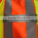 ANSI Contrast Polyester Zipper Closure Tricot Reflective 3M Safety Vest thumbnail-5