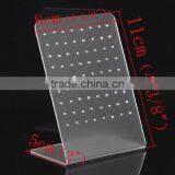 Earring Ear Stud 72 Holes Jewelry Display Boards(11x8x5cm), Sold per Packet of 10,Bulk thumbnail-1