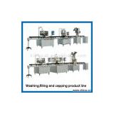 Sell Washing, Filling and Capping Line for Pure Water and Fruit Juice