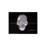 Two Faces Clear Crystal Skulls thumbnail-2