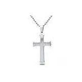 Gothic Style Stainless Steel Cross Pendant 1220179 thumbnail-1