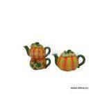Sell Dolomite Pumpkin Shape Teapot thumbnail-1