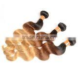 2015 New Arrival Ombre Virgin Brazilian Hair Color Dye, 3 Tone Color Brazilian Body Wave thumbnail-1