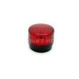 12V DC Flashing Warning Strobe Light 120mA / 200mA Round And Red thumbnail-1