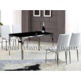 HOTFLY Furniture glass dining table DT031