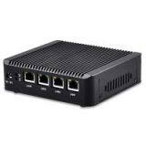 HYSTOU Fanless PC 4 Lan Mini PC Nano ITX PC Support MSATA SSD thumbnail-3