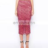 2014 A/W Lady's Fashion Pencil Skirt In Lace thumbnail-1