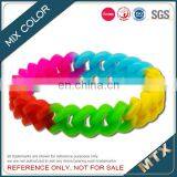 Mix Colors Silicon Wristband Bracelet Supplier thumbnail-3