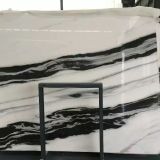Panda white marble slab marble tiles on sale