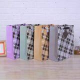 Purple Coloured Paper Carrier Gift Packaging Bag thumbnail-4