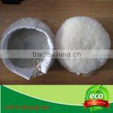 7" Natural Sheepskin Buffing Pad With Bonnet