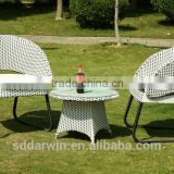 Rattan Coffee Table and Chair