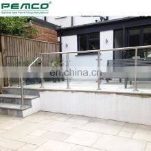 Outdoor Balcony Railing Glass Balustrade Fittings Prices Handrail thumbnail-3
