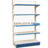 double side back wire supermarket shelf