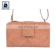 Wholesale Quantity Manufacturer of Anthracite Fitting Fashion Designer Look Genuine Leather Clutch for Women at Best Price thumbnail-2