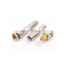 Factory Price RG6 RG59 Solderless Screw Type BNC Male Connector