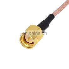 Antenna Extender Cable Adapter Sma Male to SMA Male Connector for Rg178 Jumper Cable SMA Male thumbnail-2