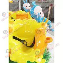 Guangdong Zhongshan Tai Le Play Children Indoor and Outdoor Small and Medium-sized Rotating Rotating Revolution Coffee Cup Whirling Honey Pot Small Bee Classic Amusement Equipment thumbnail-2