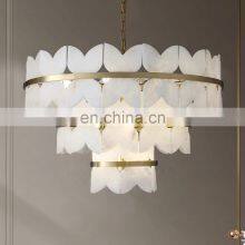 Modern Chandelier Luxury for Home Kitchen Dining Room Alabaster Chandelier thumbnail-4