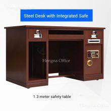 Durable Locking Desk With Integrated Cash Safe – Password + Master Key + Emergency Keyhole, Heavy Duty for Commercial Use thumbnail-2
